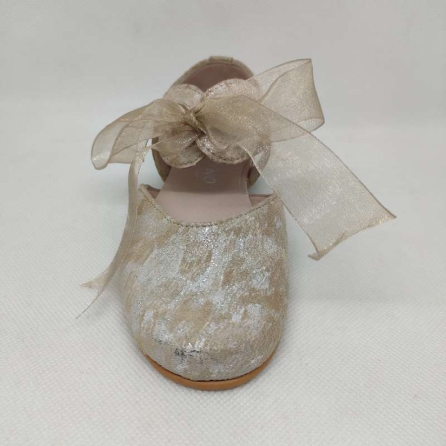 Mercedita lazo tul beige - Imagen 2