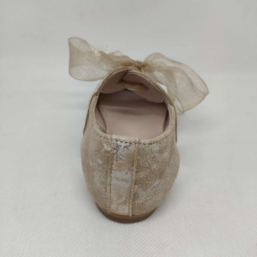 Mercedita lazo tul beige - Imagen 3