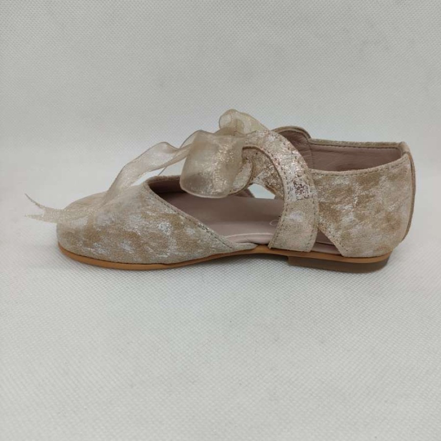 Mercedita lazo tul beige - Imagen 5