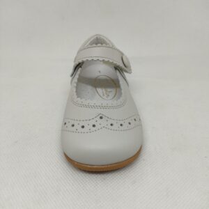 Mercedita Napa Porcelana Botón Velcro