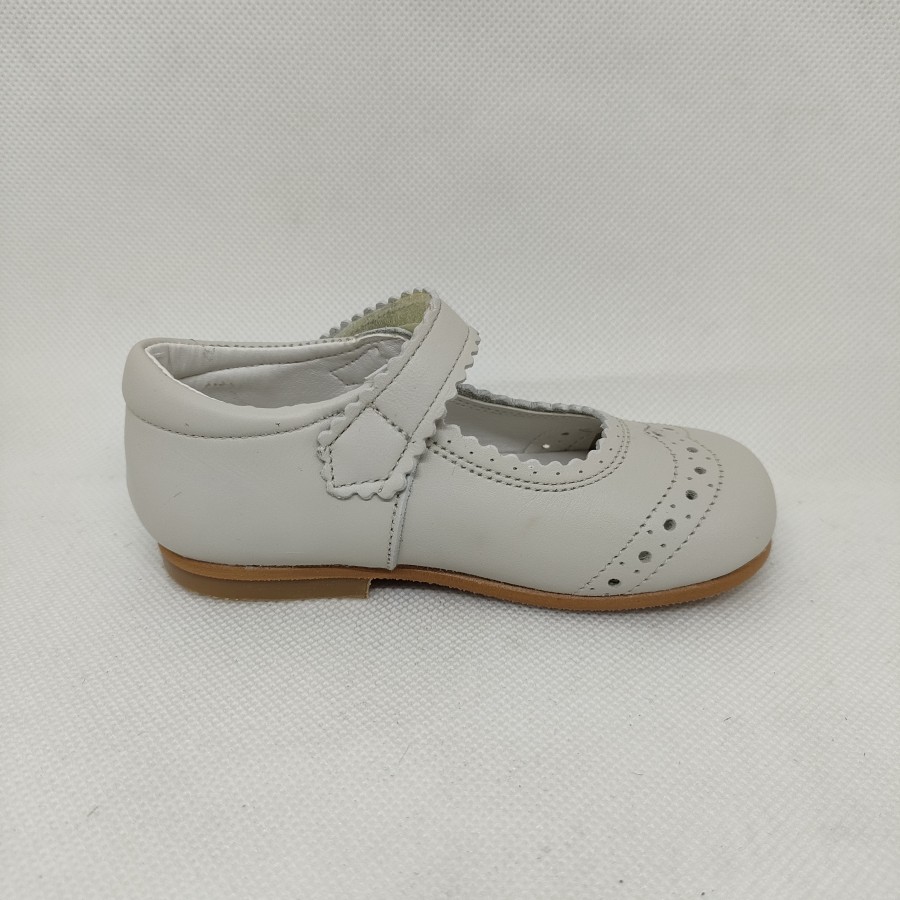 Mercedita Napa Porcelana Botón Velcro - Imagen 4