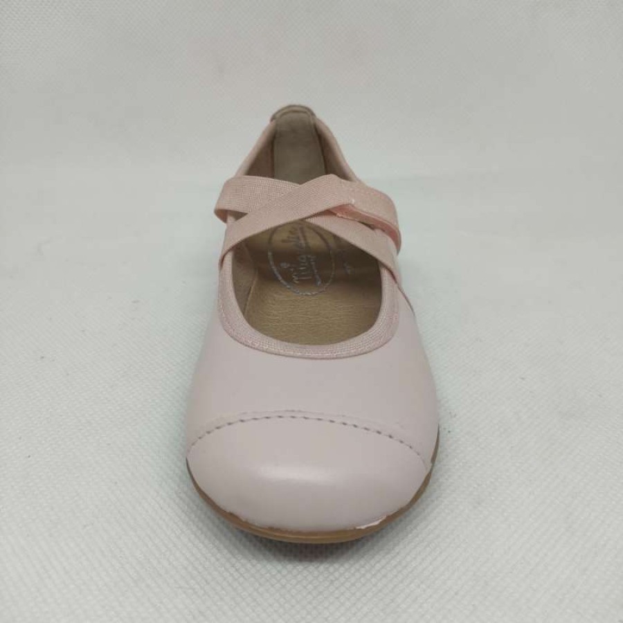 Manoletina napa cruzada rosa - Imagen 2