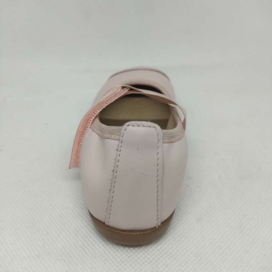 Manoletina napa cruzada rosa - Imagen 3