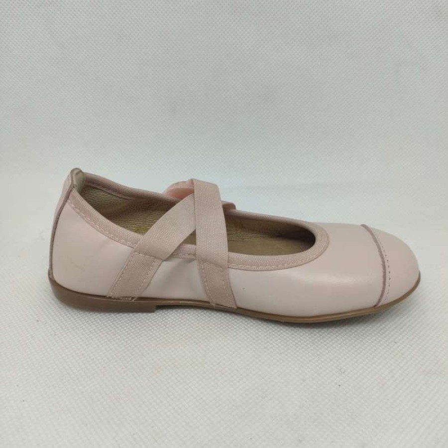 Manoletina napa cruzada rosa - Imagen 5