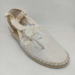 Esparteña plumeti beige lazo
