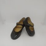 Mercedita charol/serraje gris