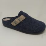 Zapatilla Casa Zueco Marino Hebilla