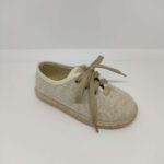 Blucher Lino Crudo Cordón Camel
