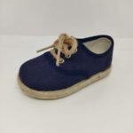 Blucher Lona Marino Cordón Camel