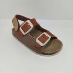 Sandalia MultiCuero Doble Hebilla