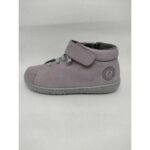 Bota Piel Malva Cordón elástico Velcro