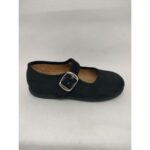 Mercedita Terciopelo Negro Hebilla