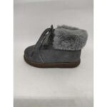 Bota Serraje Gris Pelito Cordón