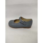 Mercedita Napa Gris Perla Hebilla