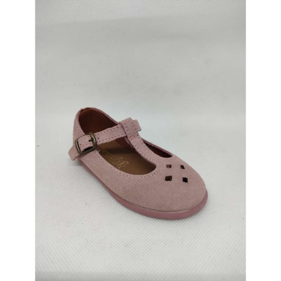 Pepito Serraje Rosa Hebilla Picado - Imagen 5