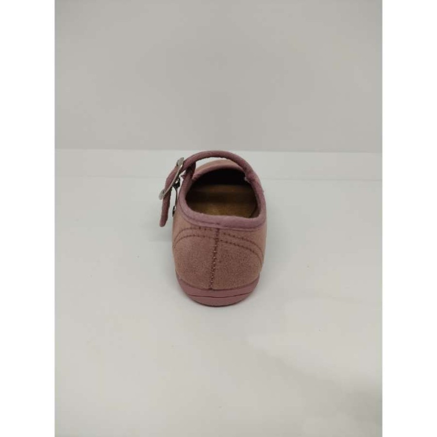 Mercedita Terciopelo Rosa maquillaje Hebilla - Imagen 5