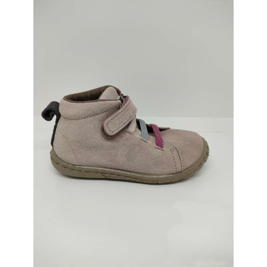 Bota Serraje Rosa Velcro Zapy - Imagen 2