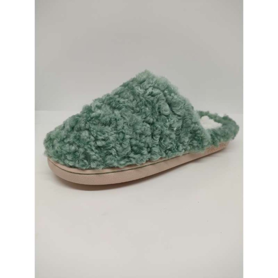 Zapatilla Casa Borregito Verde