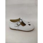 Pepito Napa Blanco Hebilla Perforado