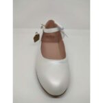 Mercedita Napa Blanco Hebilla Lazo