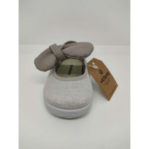 Mercedita Lona Beige Brillantina Lazada Velcro