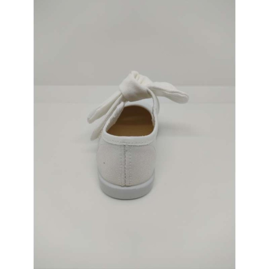 Mercedita Lona Blanco Lazada Velcro - Imagen 3