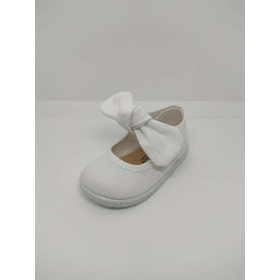 Mercedita Lona Blanco Lazada Velcro - Imagen 5