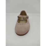 Mercedita Serraje Picado Rosa Empolvado Hebilla