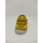 Zapatilla deportiva Ante-Lona Amarillo doble Velcro