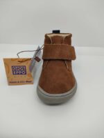 Bota Serraje Camel-Azul Velcro Gioseppo