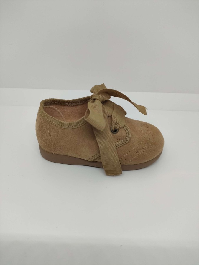 Blucher Serraje Camel Cordón - Imagen 2