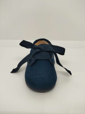 Blucher Serraje Azul Marino Cordón