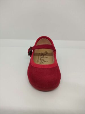 Mercedita Serraje Rojo Hebilla