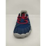 Zapatilla Barefoot Malla Azul-Gris Cierre Rápido Saguaro