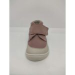 Bota Piel Rosa y Beige Respetuoso Velcro