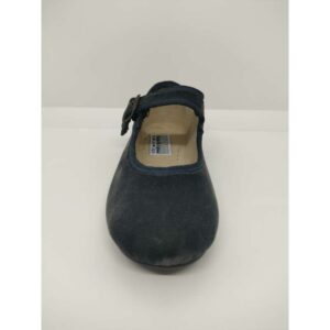 Mercedita Terciopelo Gris Hebilla Andrea