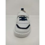 Deportivo Piel Blanca Azul Respetuoso Velcro Goma Zapy