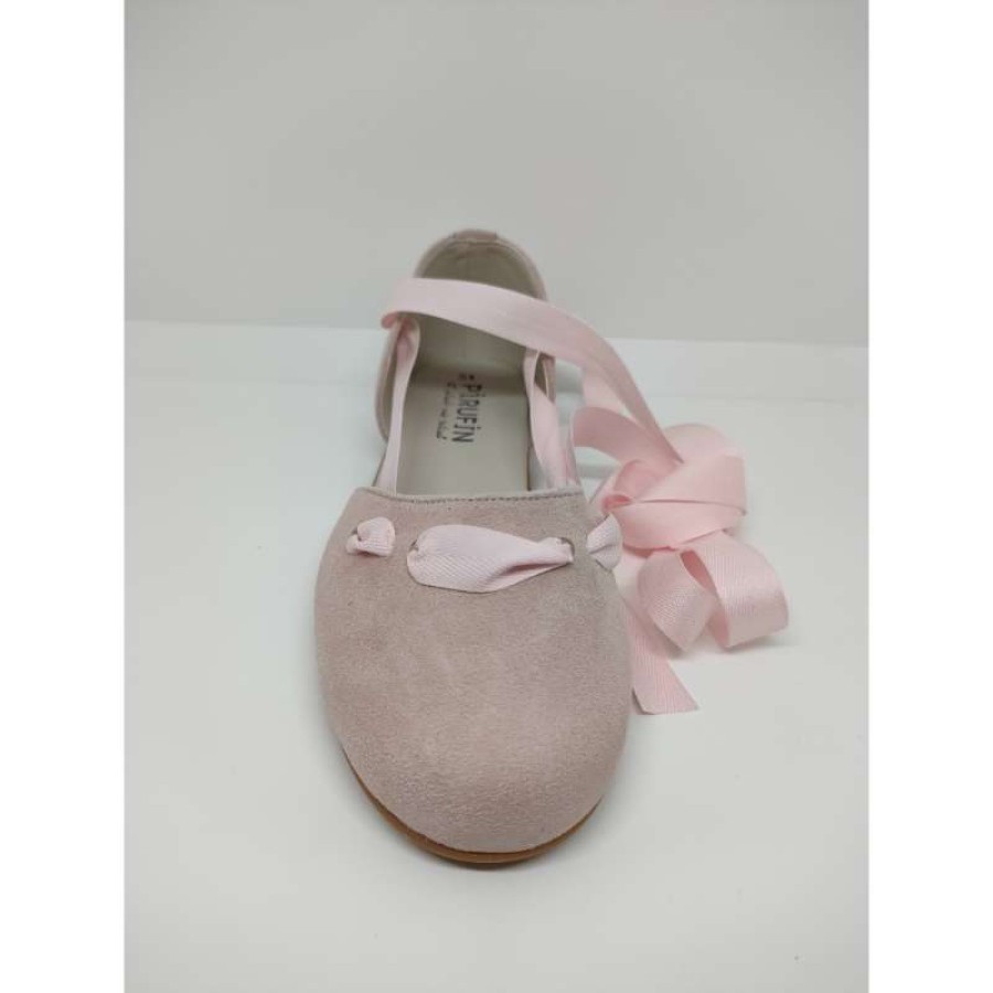 Bailarina Ante Cinta Atada Rosa
