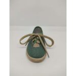 Blucher Piqué Serraje Verde cordón