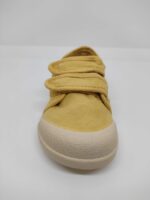Zapatilla Lona Amarilla Respetuosa Doble Velcro