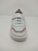 Deportivo Piel Blanca Rosa Respetuoso Velcro Goma