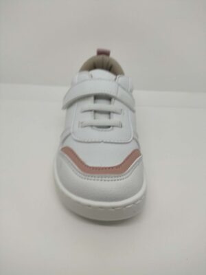 Deportivo Piel Blanca Rosa Respetuoso Velcro Goma