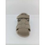 Sandalia Piel Arena Respetuosa Velcro lateral. Piruflex