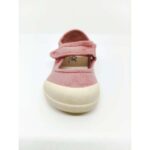 Zapatilla Lona Respetuosa Rosa Puntera reforzada Velcro Igor