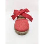 Esparteña Lino Coral Lazada Tela