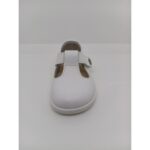 Pepito Piel Blanco Velcro Respetuoso