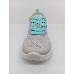 Zapatilla Deportiva tela transpirable Multicolor Cordón Verde Agua