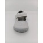 Zapatilla Lona Blanco Velcro Respetuoso