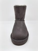 Bota Australiana Gris Borreguito lazo Talón Brillantina. Mustang.