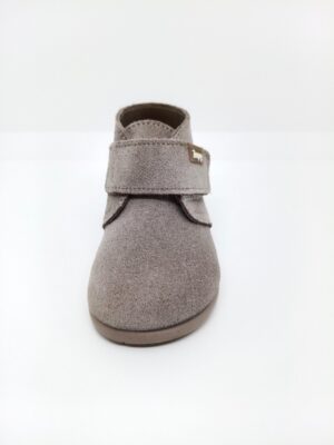 Pisacacas Ante Gris Velcro Velcro. Zapy.
